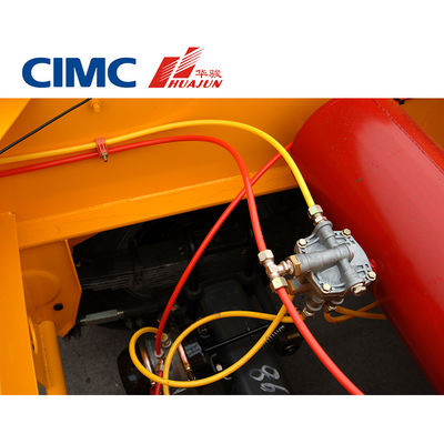 CIMC 2 Axle Semi-remorque squelettique pour conteneur de 20 pieds 28T train d'atterrissage 13T Axle inclus