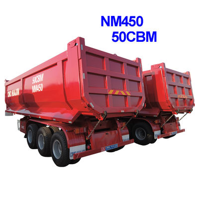 Trailers de camions à décharge de 80 tonnes Direct depuis 1952 avec des certifications CE CCC