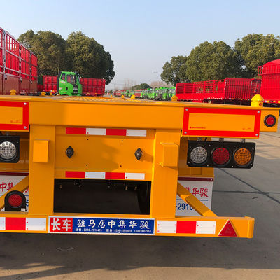 Camion squelettique à semi-remorque de 20 pieds avec pneus de rechange et fonction d'outils HJGMCK21039