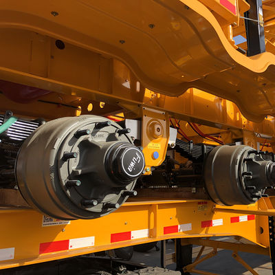 Camion squelettique à semi-remorque de 20 pieds avec pneus de rechange et fonction d'outils HJGMCK21039
