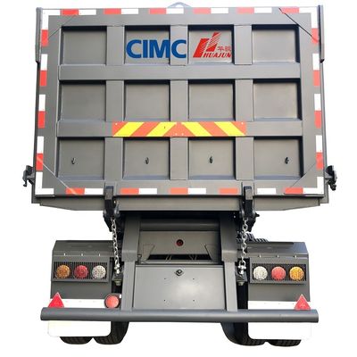 CIMC HUAJUN 40 tonnes 3 essieux multi-essieux remorque hydraulique à déverrouillage pour les besoins du camionnage