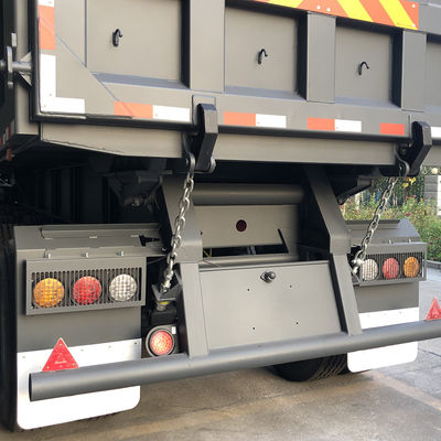 CIMC HUAJUN 40 tonnes 3 essieux multi-essieux remorque hydraulique à déverrouillage pour les besoins du camionnage