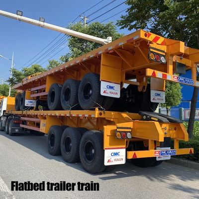 Traîneau à roulement plat à trois essieux T700/Q345