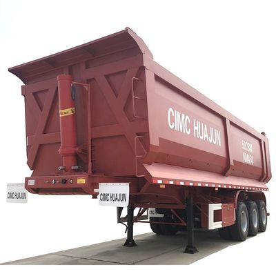 Transport d'équipements lourds avec une remorque spéciale de 10300*3050 mm CIMC HUAJUN