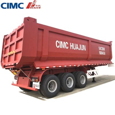 Transport d'équipements lourds avec une remorque spéciale de 10300*3050 mm CIMC HUAJUN