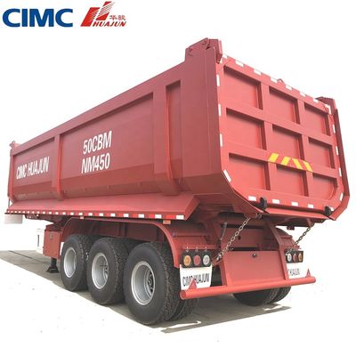 Transport d'équipements lourds avec une remorque spéciale de 10300*3050 mm CIMC HUAJUN