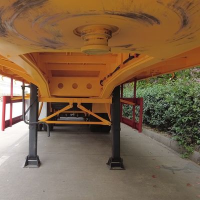 Trailers à plateau de 60 tonnes pour le transport de conteneurs par CIMC HUAJUN