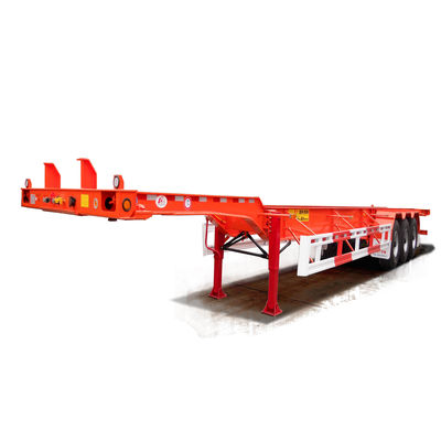 Trailers à châssis intermodal mobile extensible de 20 à 40 pieds pour la distribution de conteneurs