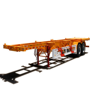 Trailers à châssis intermodal mobile extensible de 20 à 40 pieds pour la distribution de conteneurs