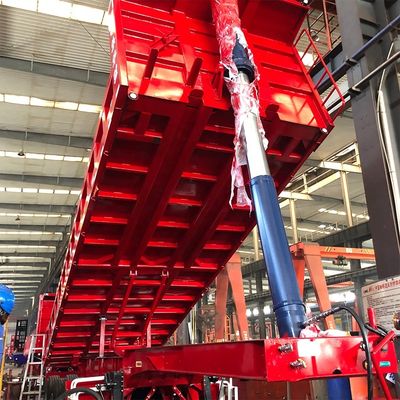 Meilleure remorque à bascule 57CBM par le CIMC avec 13 tonnes d'essieu FUWA et 12R22.5 pneus