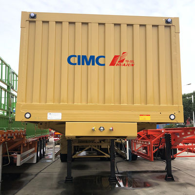 11.00r20 pneumatiques et standard 28 tonnes de train d'atterrissage à bascule latérale semi-remorque par CIMC HUAJUN