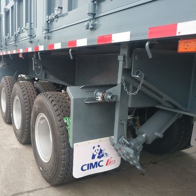 80 tonnes de camions hydrauliques à double face pour le déversement de décharges