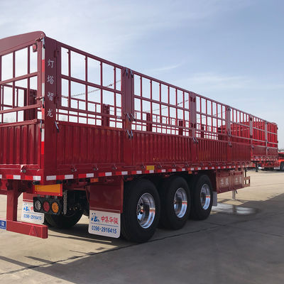FUWA ou BPW remorque à essieu pour camions CIMC HUAJUN remorque à roues plates avec conception