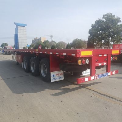 CIMC Container à plat semi-remorque La solution ultime pour le transport de conteneurs