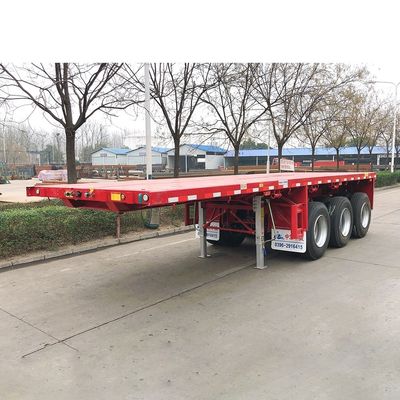 CIMC Container à plat semi-remorque La solution ultime pour le transport de conteneurs