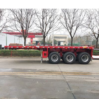 CIMC Container à plat semi-remorque La solution ultime pour le transport de conteneurs