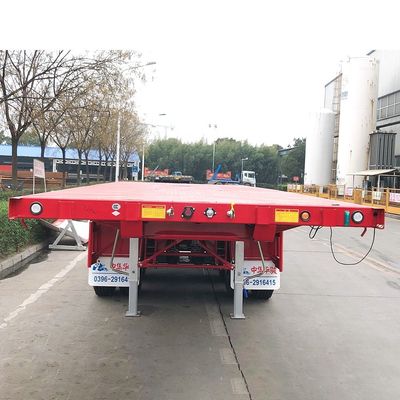 CIMC Container à plat semi-remorque La solution ultime pour le transport de conteneurs