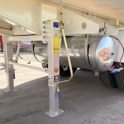 Trailers à décharge arrière à trois essieux, semi-remorques, trailers à décharge avec charge maximale de 70 tonnes