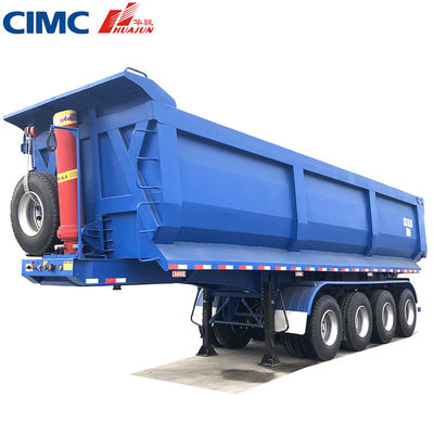 JOST Traîneau de débarquement à deux vitesses en forme de U Taper Dump Trailer Truck Shearing Bending Welding