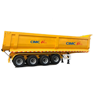 JOST Traîneau de débarquement à deux vitesses en forme de U Taper Dump Trailer Truck Shearing Bending Welding