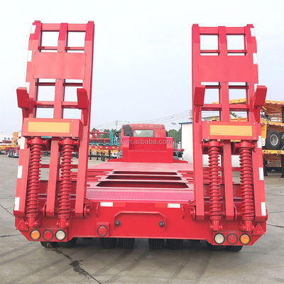 520 Chariot de transport modulaire autoportant à faisceau principal Semi-remorque pour équipement lourd