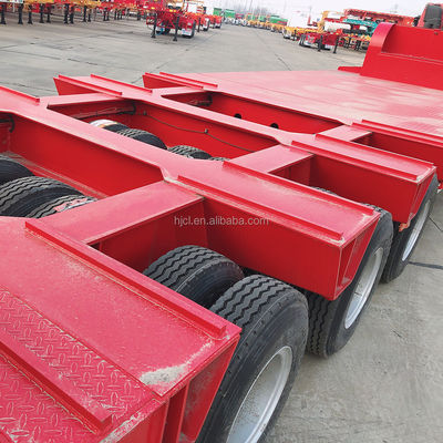 520 Chariot de transport modulaire autoportant à faisceau principal Semi-remorque pour équipement lourd