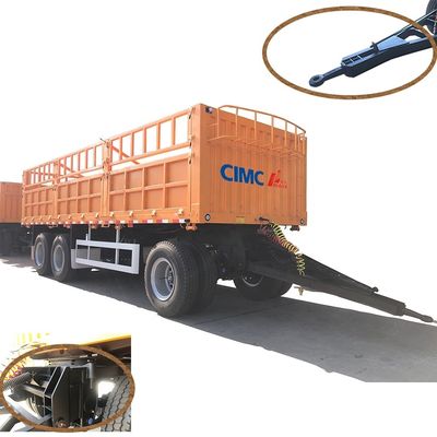 Semi-remorques avec poutre principale en acier T700/Q345 60 ans de fiabilité CIMC HUAJUN