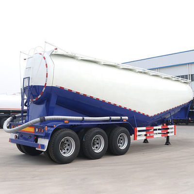 Transport de poudre minérale 3 essieux 45cbm Ciment Semi-remorque Camion-citerne avec essieu Fuwa