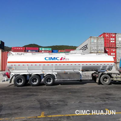 CIMC HUAJUN 3 axes camions-citernes diesel remorques 30000L-60000L semi-remorque réservoir de carburant