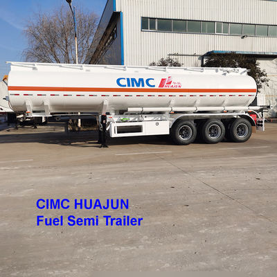 CIMC HUAJUN 3 axes camions-citernes diesel remorques 30000L-60000L semi-remorque réservoir de carburant