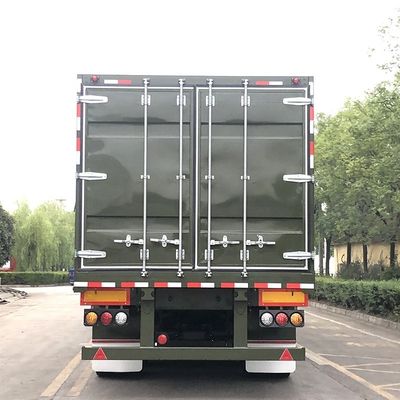 Semi-remorque de 60 tonnes avec clôture et bâche T700/Q345 en acier