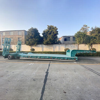 Semi-remorque à roue basse avec axe HUAJUN de 13/16 tonnes et épingle King de 3,5 pouces