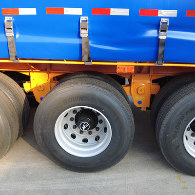 Trailers à fourgonnette sèche avec cage CIMC