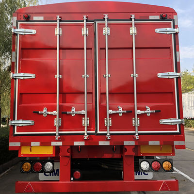 Trailers de camions de 60 tonnes, clôtures, piquets de chargement, semi-remorques pour le transport de marchandises, par CIMC HUAJUN