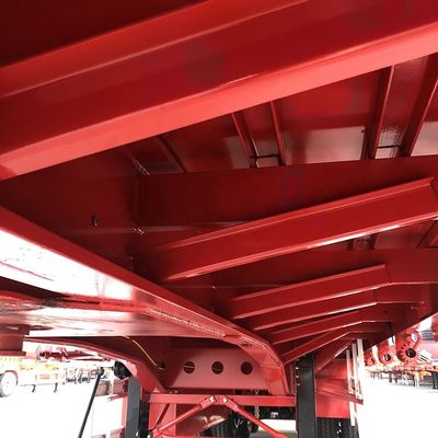 70 tonnes double boîte à outils semi-remorque CIMC HUAJUN 20 ans d'expérience dans 60 pays
