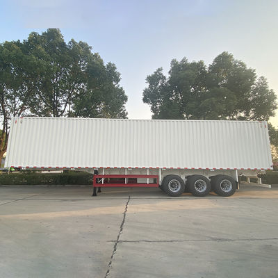 Matériau d'acier à haute traction CIMC remorque de camion pour le transport de marchandises à charge maximale 50T