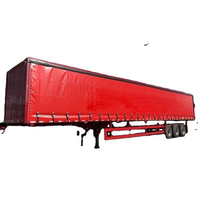 Suspension mécanique de camion 40 pieds semi-remorque latérale de rideau pour chargement et déchargement
