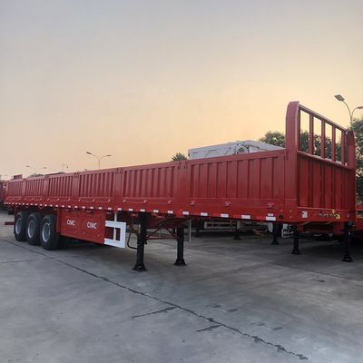 CIMC HUAJUN 2021Nouvelle semi-remorque de transport de marchandises à trois essieux pour camions d'une capacité de 60 tonnes