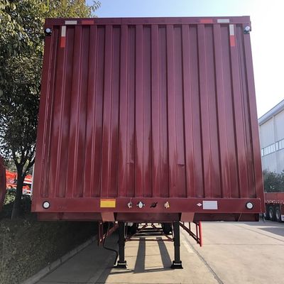 Suspension mécanique de camion 40 pieds semi-remorque latérale de rideau pour chargement et déchargement