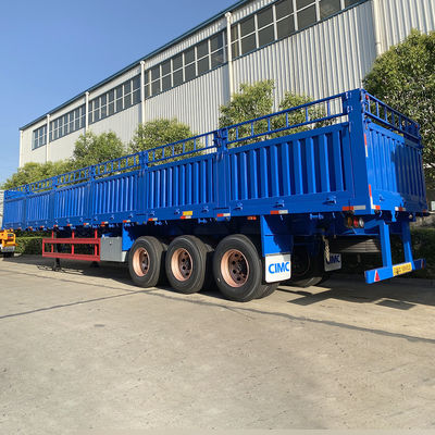 Groupe CIMC HUAJUN 4 essieux Charge utile maximale 60T remorque à conteneurs