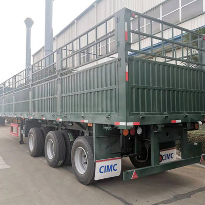 Trailers de fret à 3 axes Charge maximale 30 tonnes Transporteur de véhicules avec avantage facultatif pour les clients