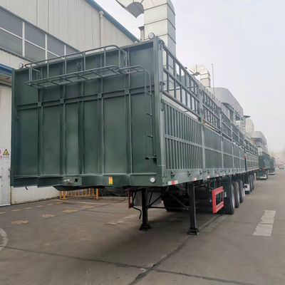 Trailers de fret à 3 axes Charge maximale 30 tonnes Transporteur de véhicules avec avantage facultatif pour les clients