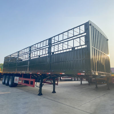Trailers de fret à 3 axes Charge maximale 30 tonnes Transporteur de véhicules avec avantage facultatif pour les clients