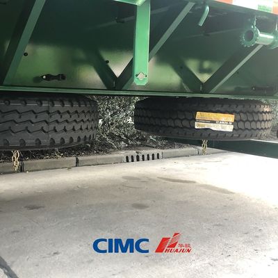 13/16 tonnes d'essieu Tri-essieux clôture d'élevage de fret semi-remorque avec pneu 11.00r20