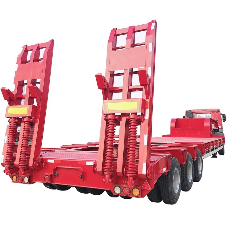 520 Chariot de transport modulaire autoportant à faisceau principal Semi-remorque pour équipement lourd