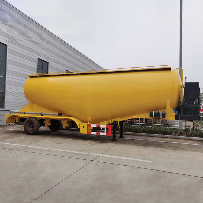 Transport de poudre minérale 3 essieux 45cbm Ciment Semi-remorque Camion-citerne avec essieu Fuwa