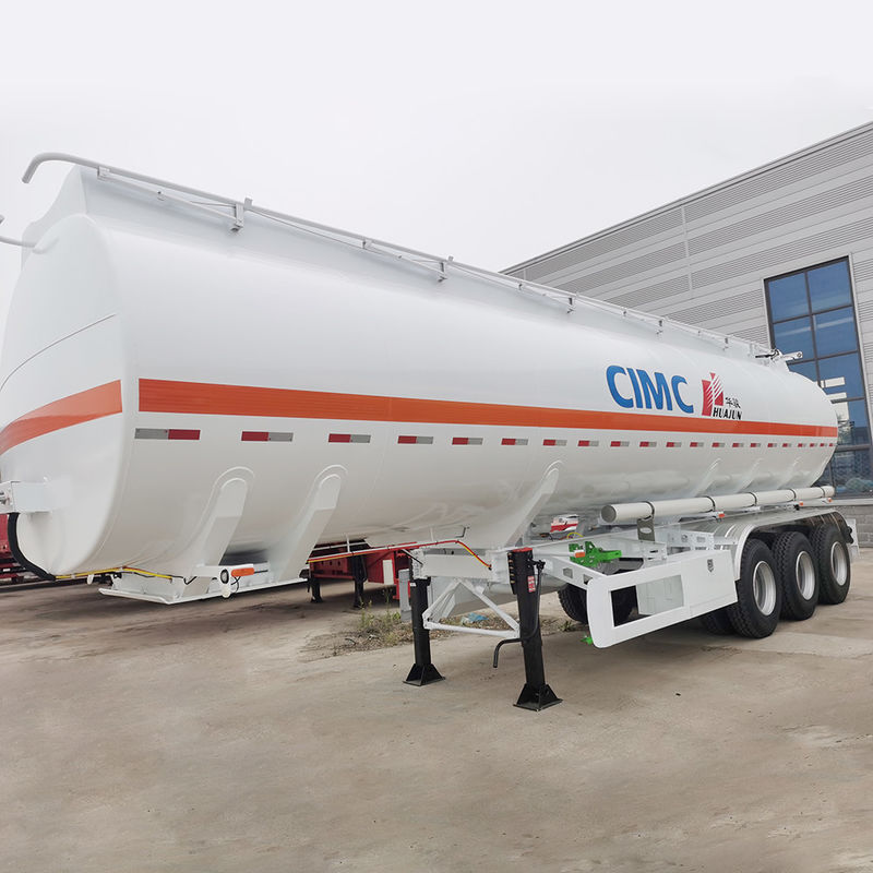 Fuwa 3 essieux 45000 litres Fuel d'alliage d'aluminium ou de ciment en acier inoxydable