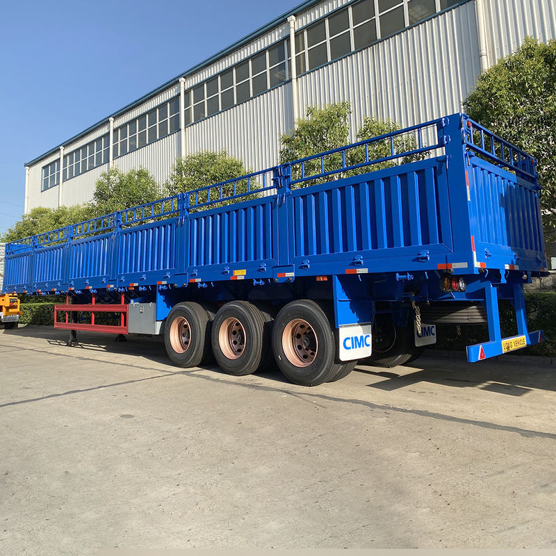 Groupe CIMC HUAJUN 4 essieux Charge utile maximale 60T remorque à conteneurs